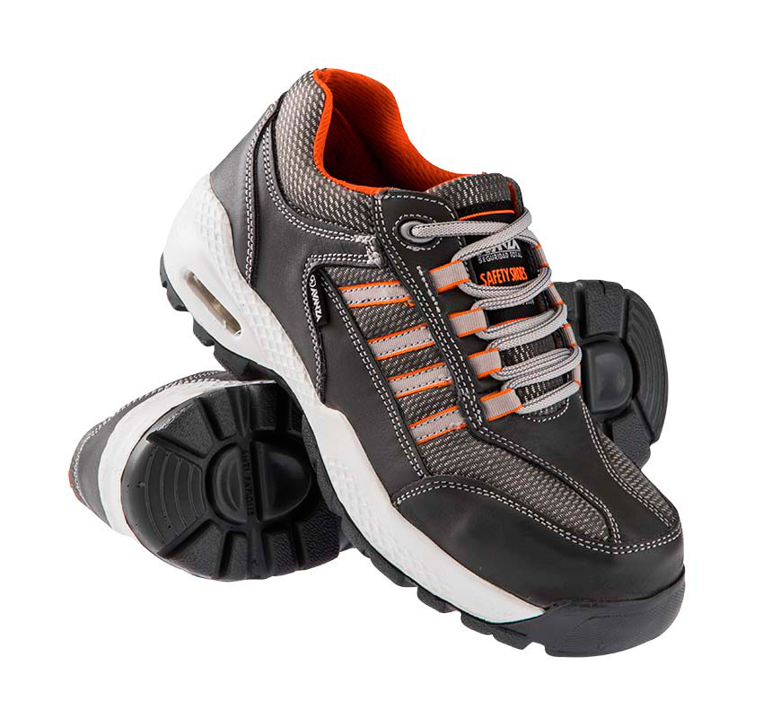 MINKUROW Zapatos de seguridad para hombre Zapatillas de deporte